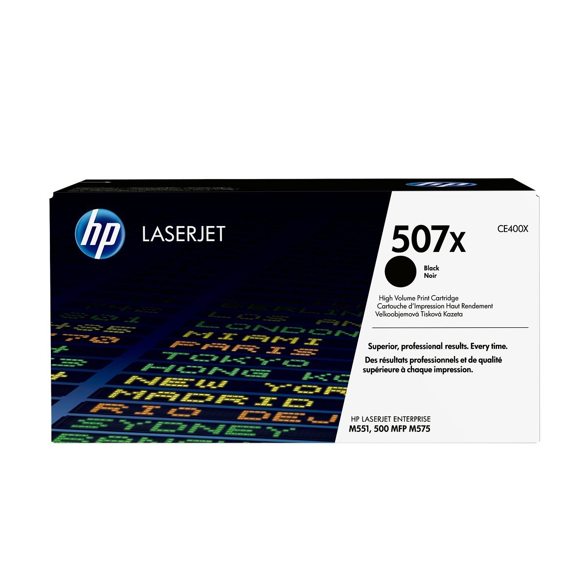 HP 507X Black Toner CE400X Genuine OEM NEW SEALED 11000 Pages M551 M570 M575