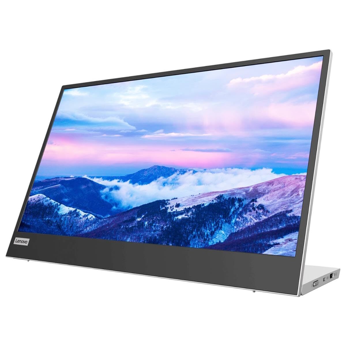 Lenovo L15 Portable FHD Monitor Lightweight Ergonomic Adjustable USB C Connec...