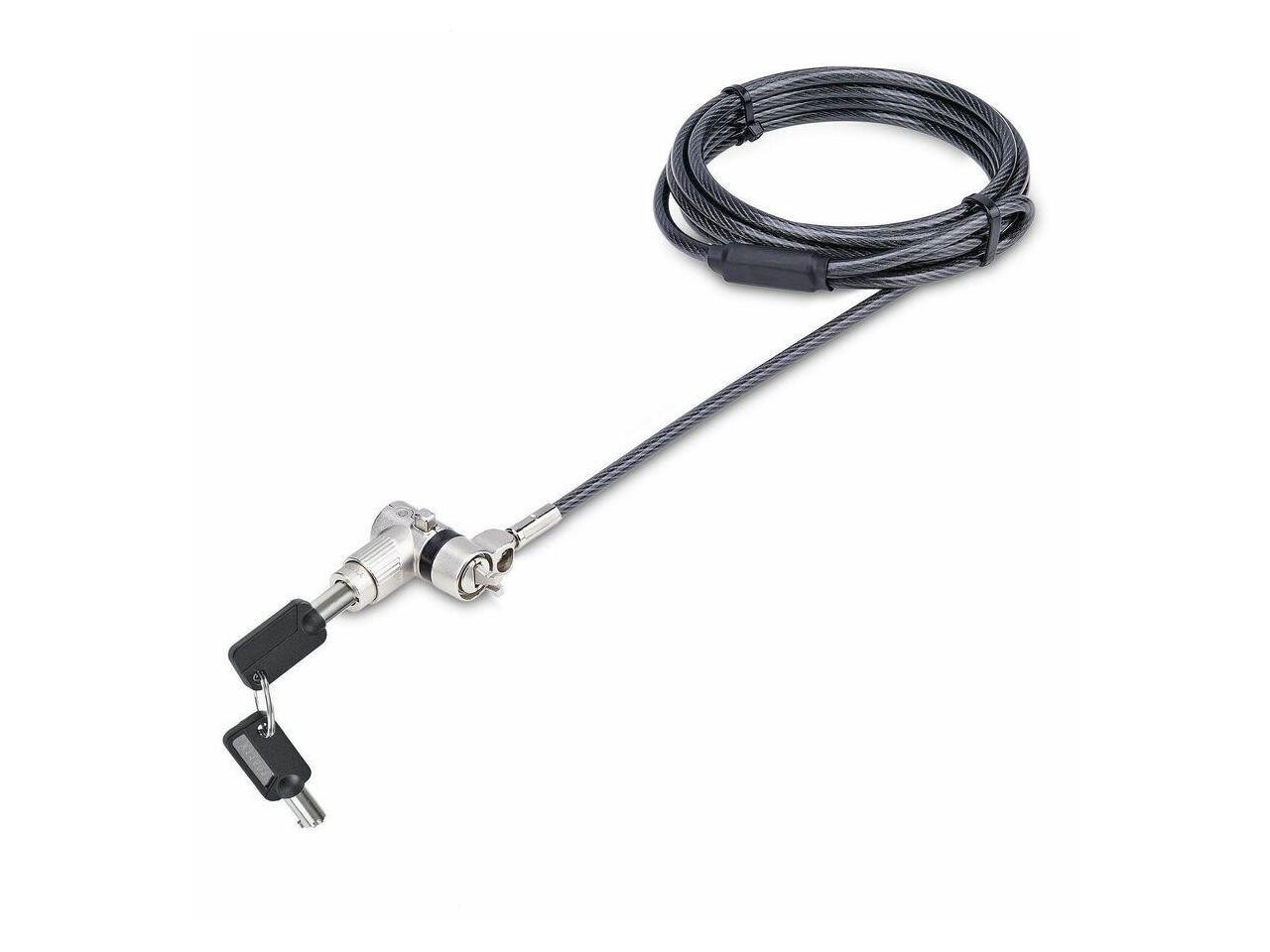 StarTech 25-Pack Universal Laptop Lock 6.6ft (2m), Master Keyed Locking Cable  U