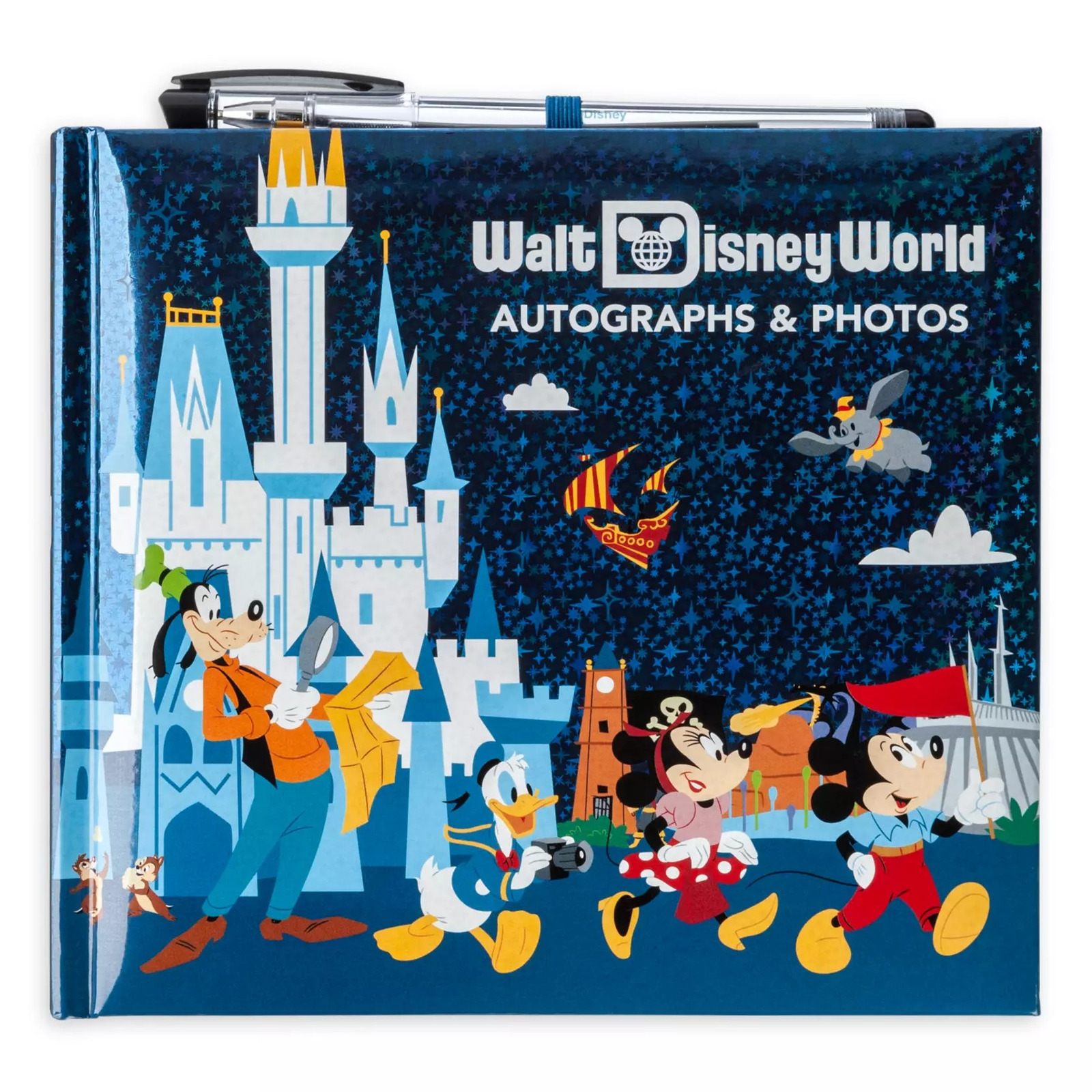 Mickey Mouse and Friends Autograph Photo Album With Pen Walt Disney World