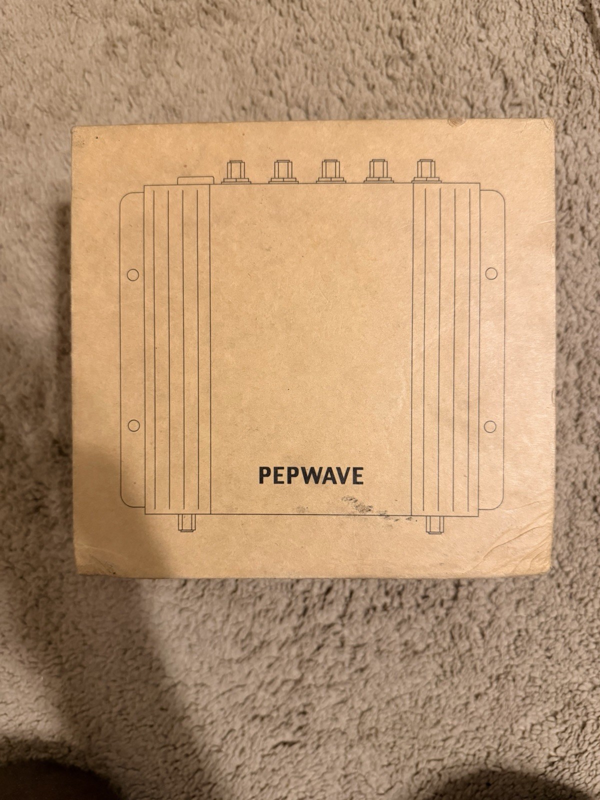 Peplink Pepwave MAX BR1 Pro LTEA Router Dual SIM Mobile Backup Internet Antennas