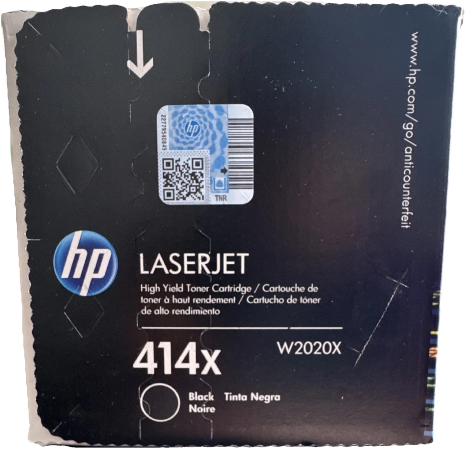 HP 414X W2020X Black High Yield Toner Cartridge for HP Laser Printers