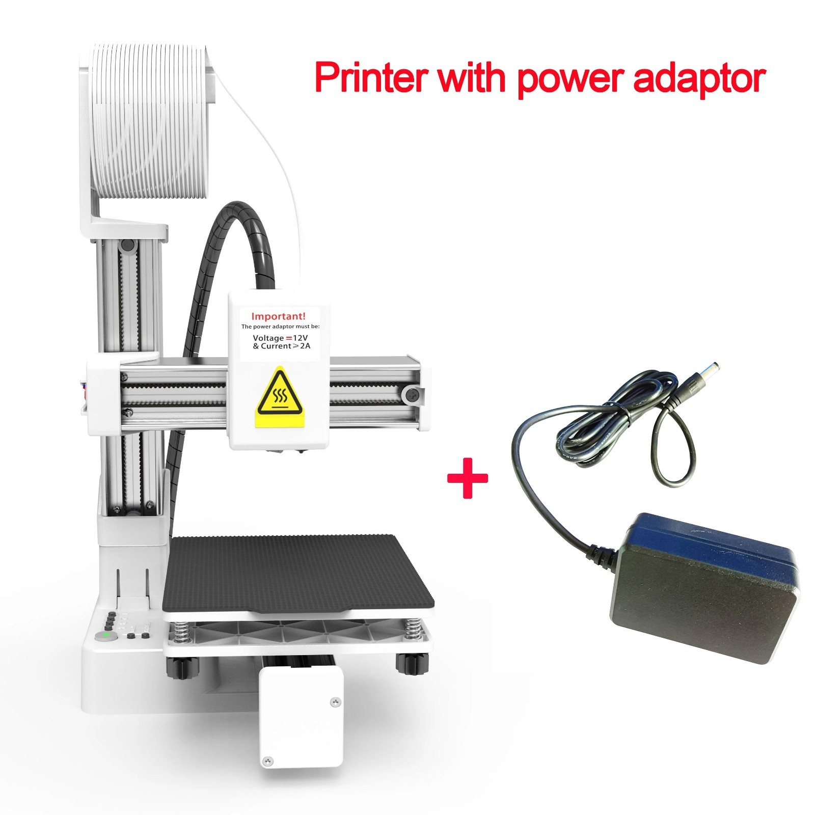 EasyThreed 3D Printer Entry Level Compatible with PLA TPU 1.75mm Filament NEW