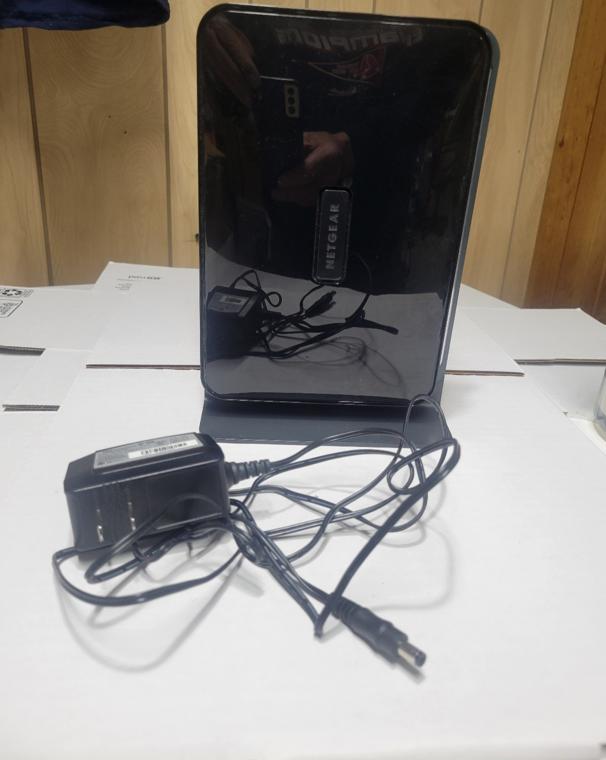 NETGEAR N750 WiFi 300+450Mbps Dual Band Gigabit Router (WNDR4300) used