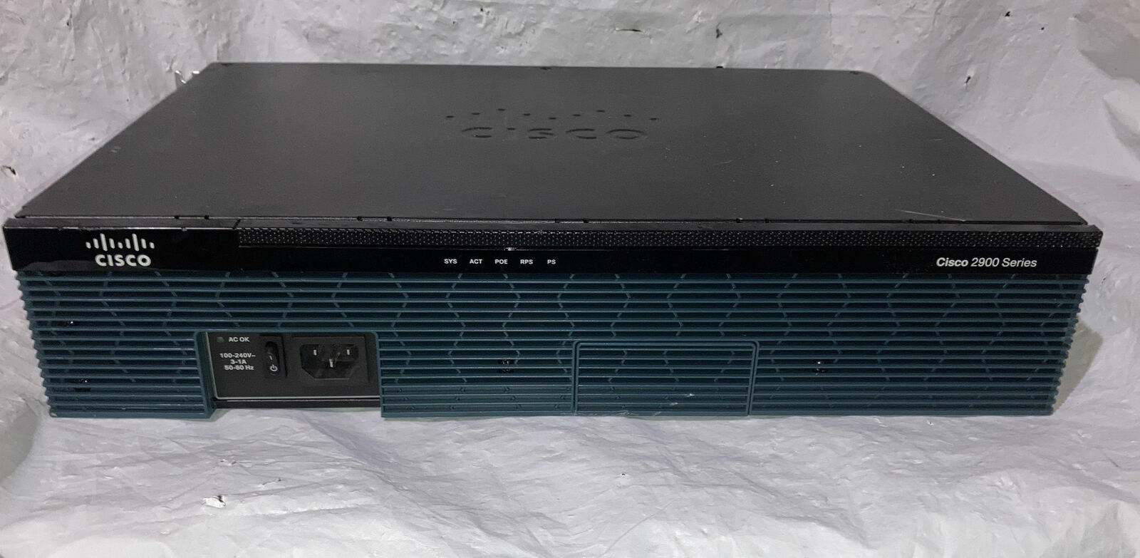 Cisco 2911/K9 Router W/ CISCO 2911 15.7.3M6 IOS