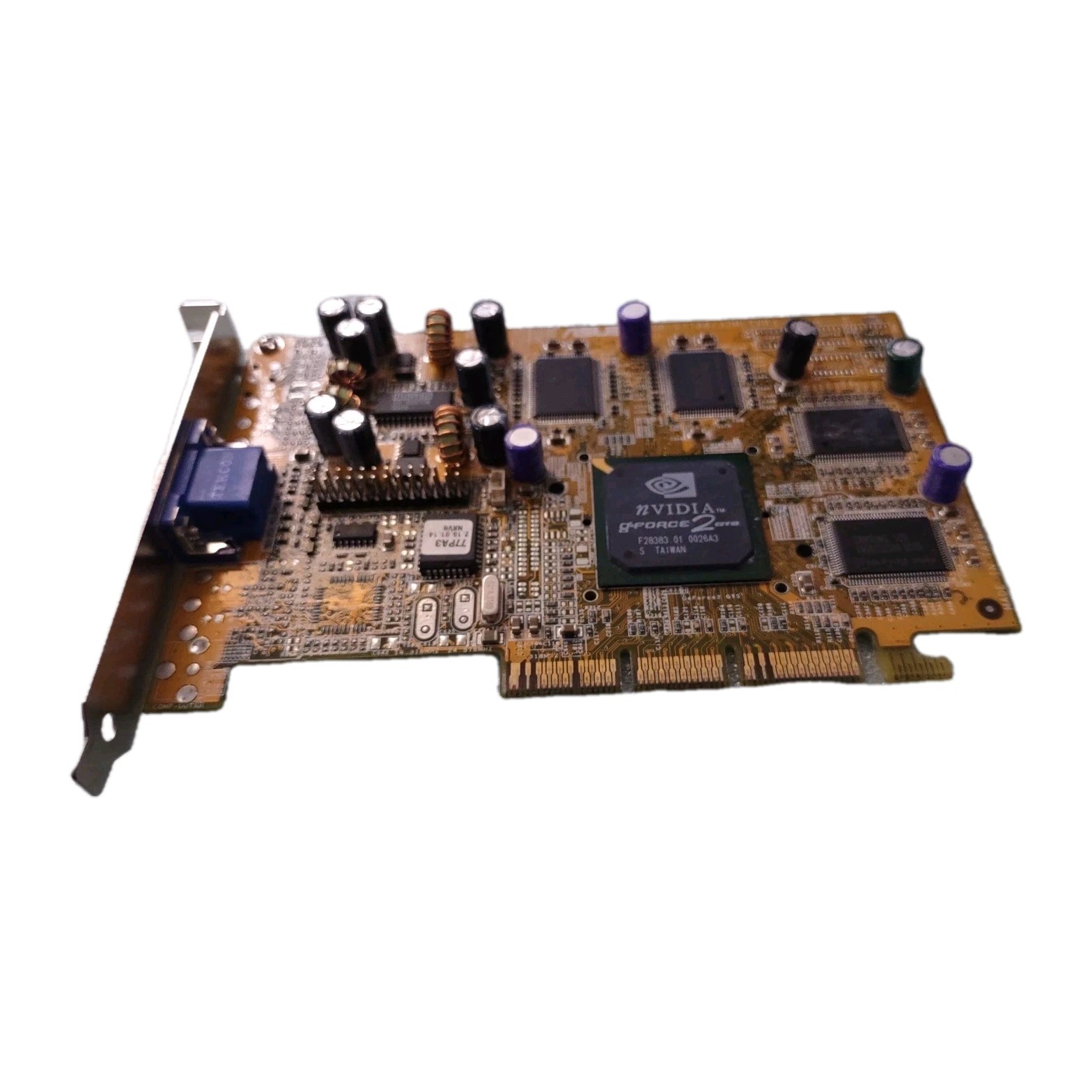 *SALE* ASUS AGP-V7700/32M (TVR) 32M DELUXE AGP VGA CARD NO FAN VGA ONLY MXB112