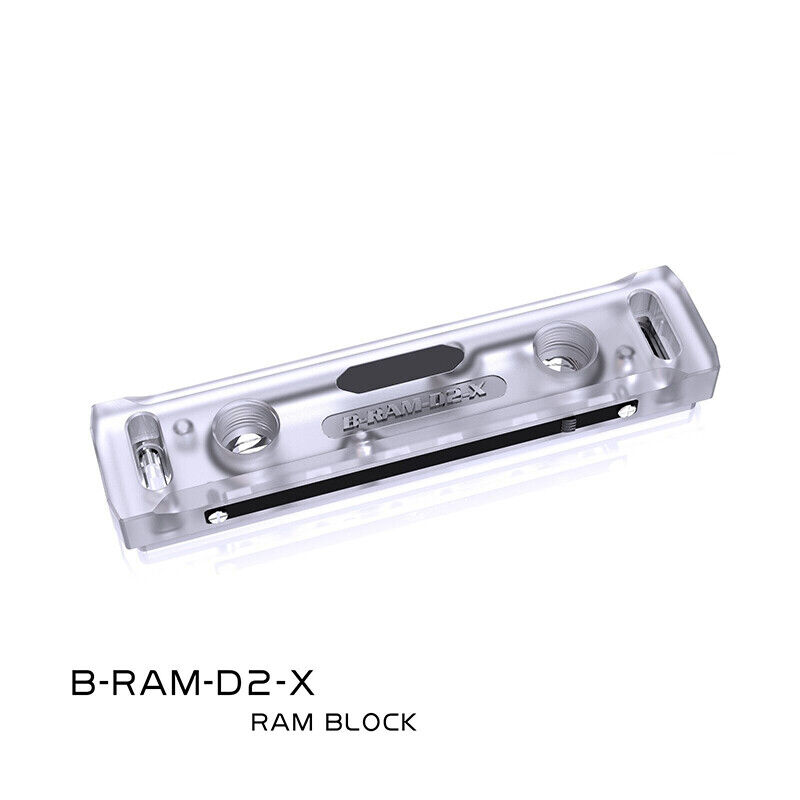 Shyrrik B-RAM-D2-X RAM Water Cooling Block Use For Dual Channel 2pcs RAM Cooled