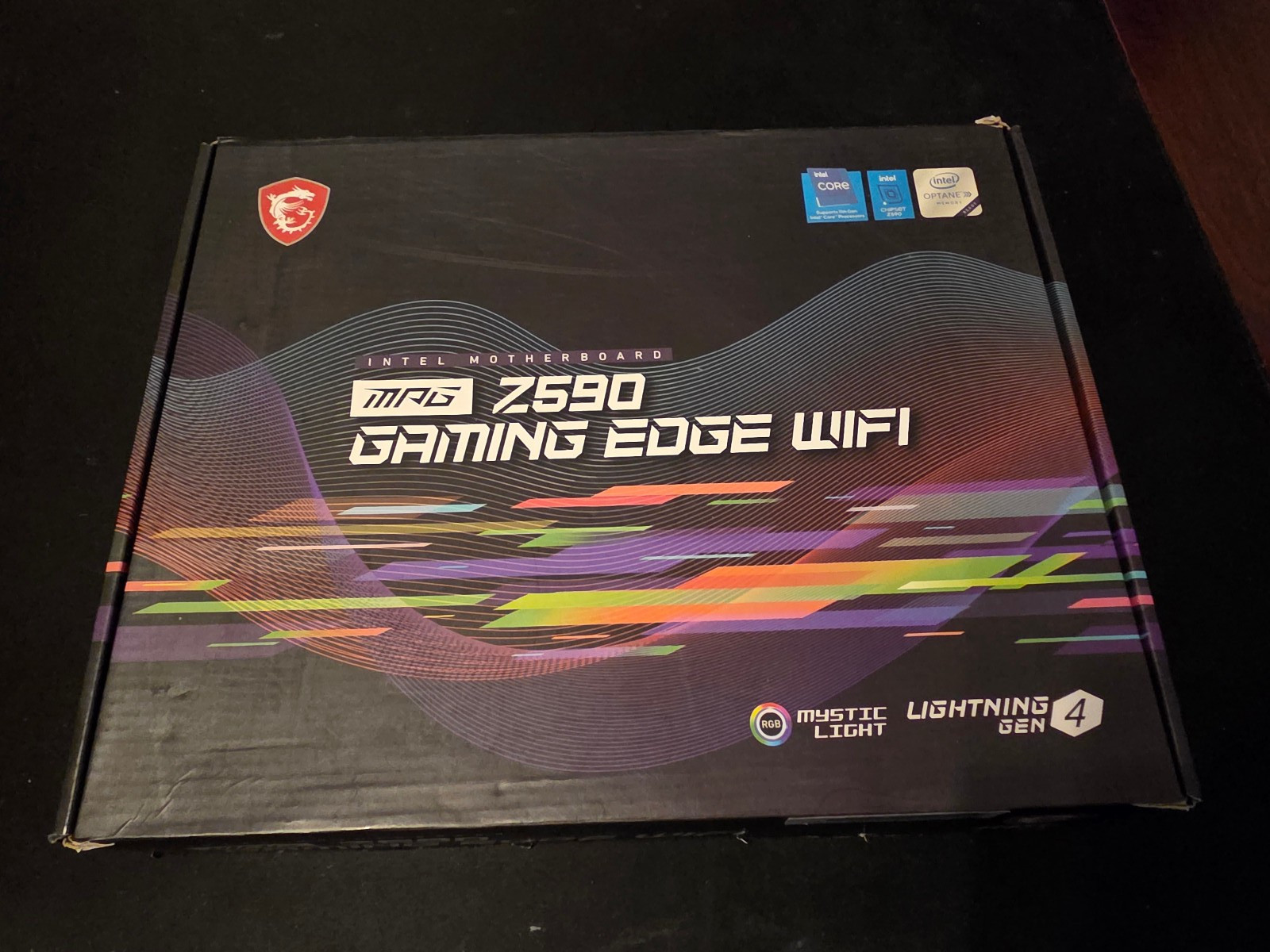 MSI Z590 Gaming Edge Wifi LGA 1200 mATX Intel DDR4 Motherboard