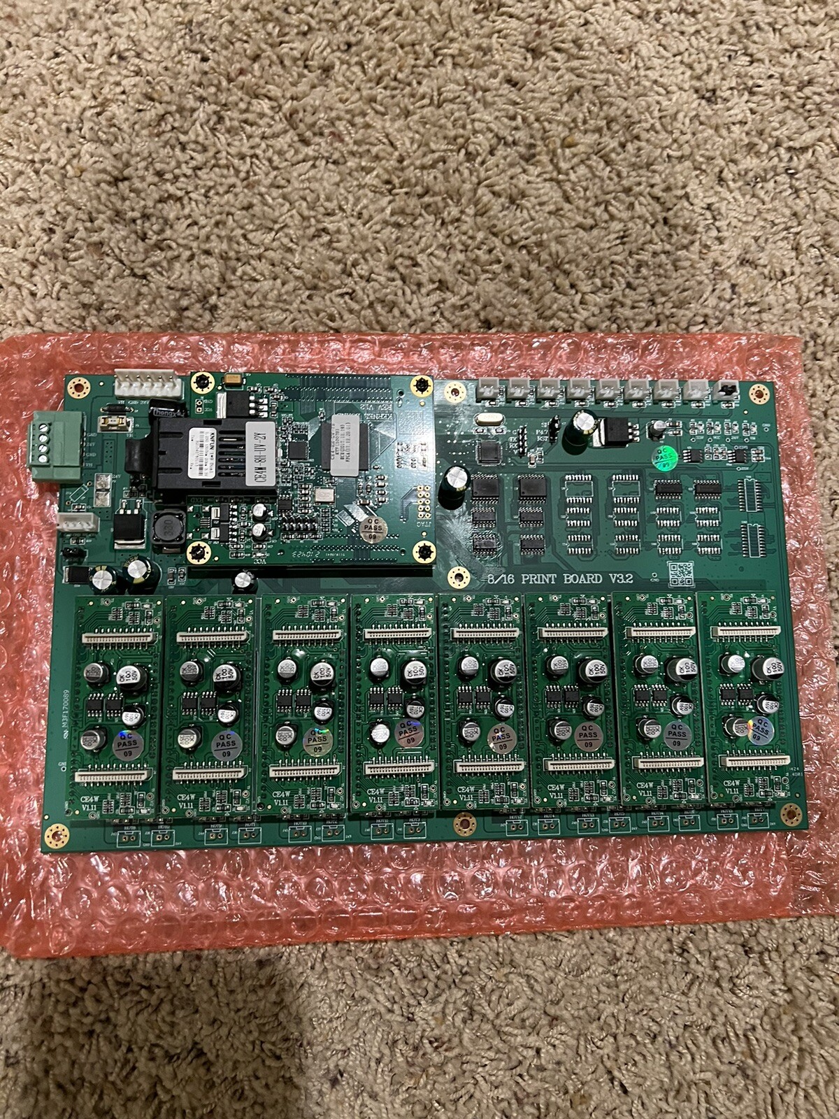 8/16 V3.2 CE4M 8H Head Board CE4M UV Printhead Carriage Fire Board