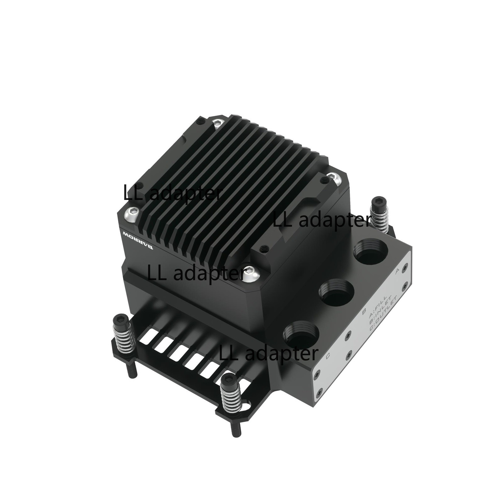 Barrow POM Pump Reservoir Integrated CPU Block for AMD Mini Edition LTPRPA-04 S
