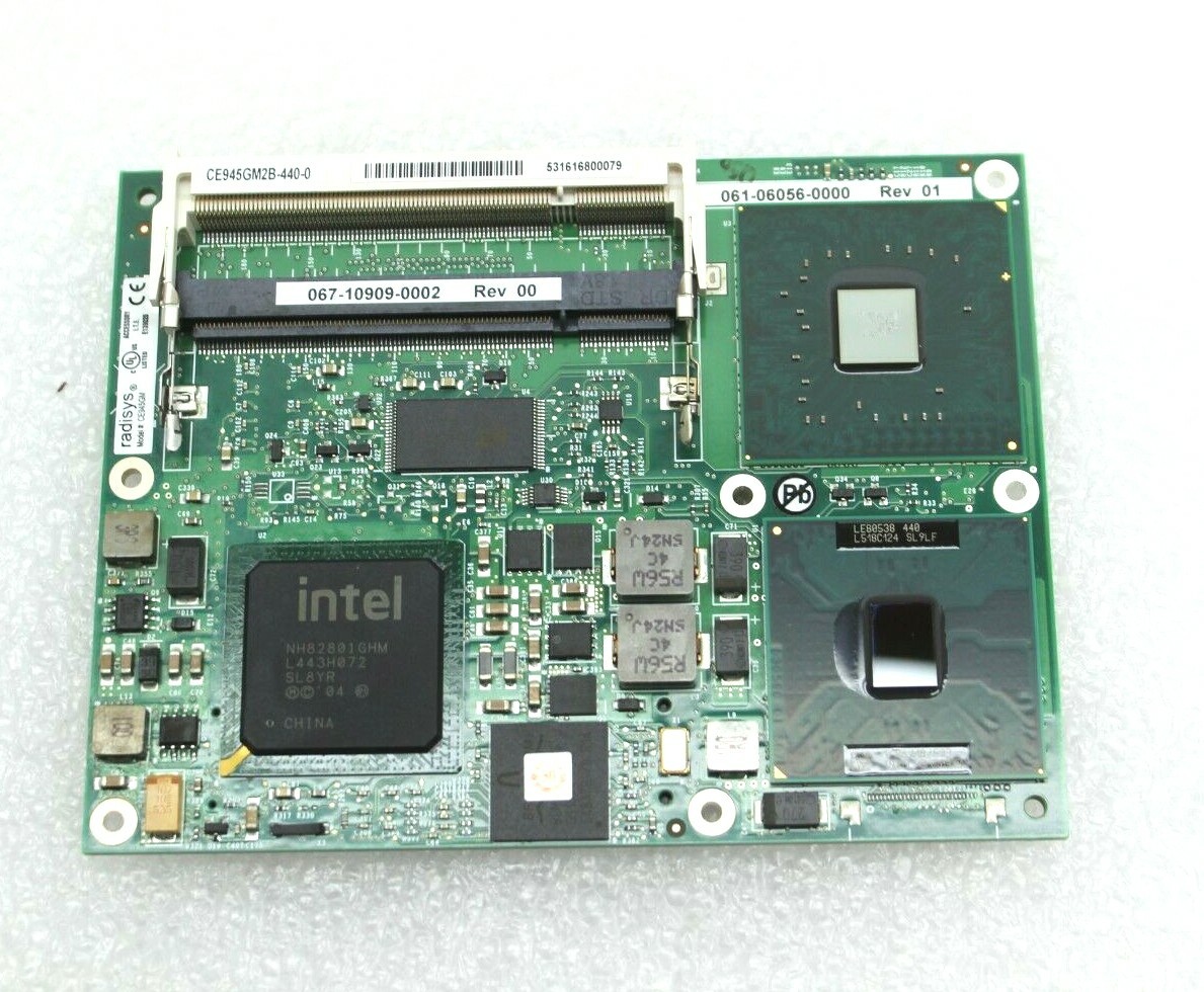 CE945GM2B-440-0 061-06056-000 Type 2, 95x125mm COM, Intel Celeron-M 440 SBC NEW