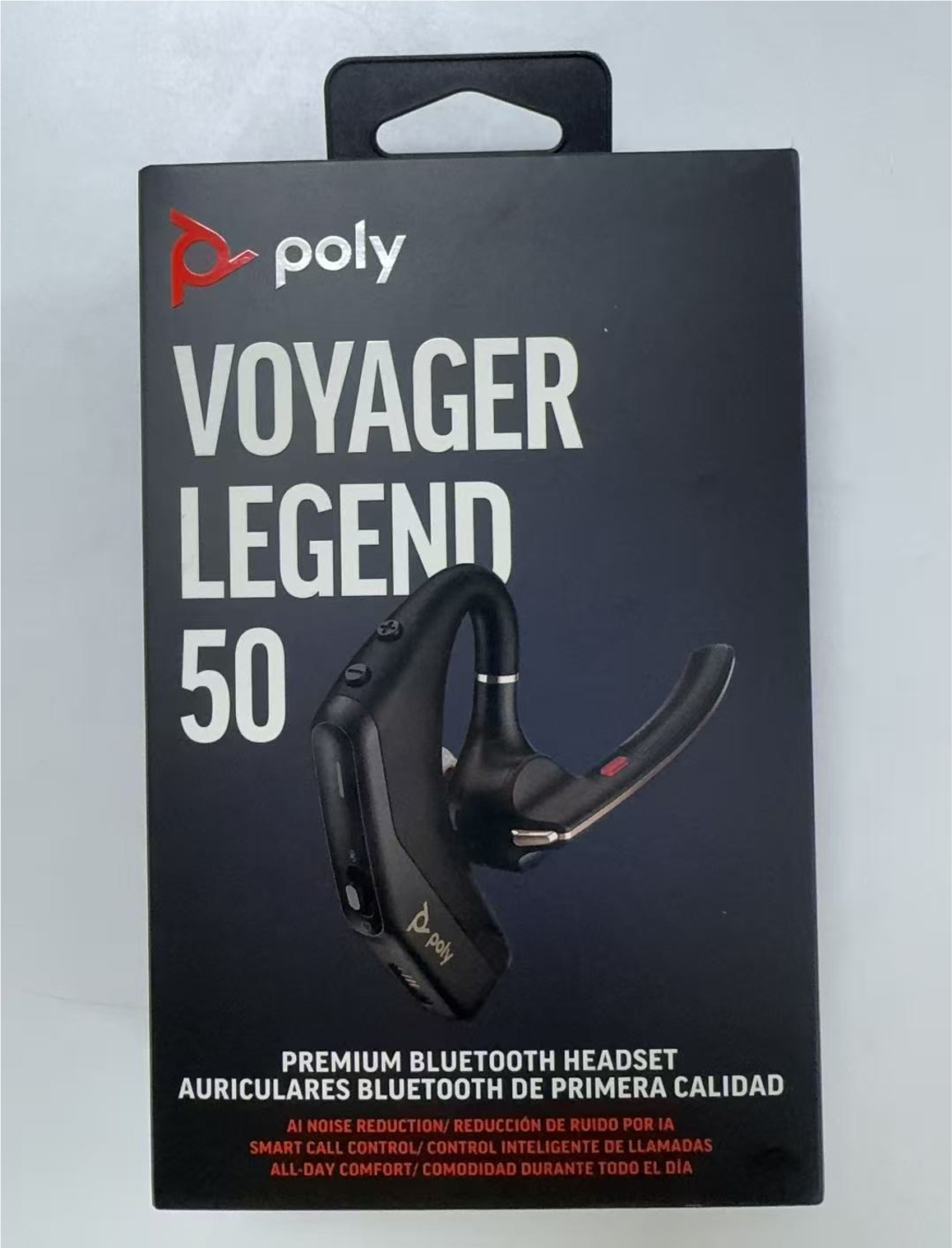 Poly Voyager Legend 50 Bluetooth Headset with Noise Cancellation, Up to 10 Hours