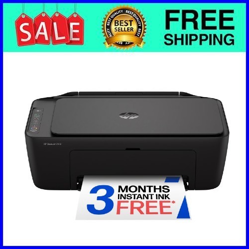 HP DeskJet 2952 Wireless All-in-One Printer Black Instant Ink Fast Ship USA