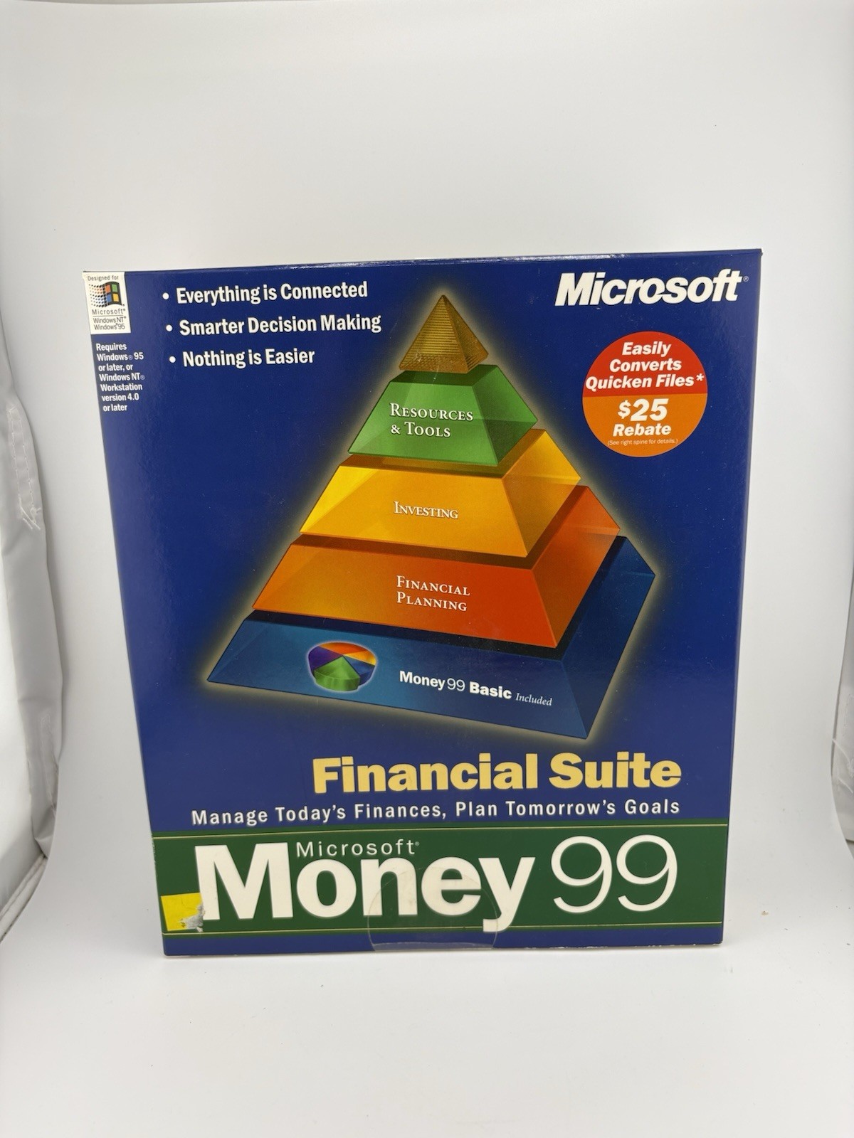 Microsoft Money 99 Financial Suite PC Big Box - Brand New SEALED