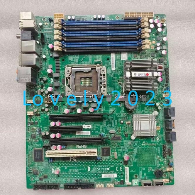 1pc used Supermicro C7X58 motherboard