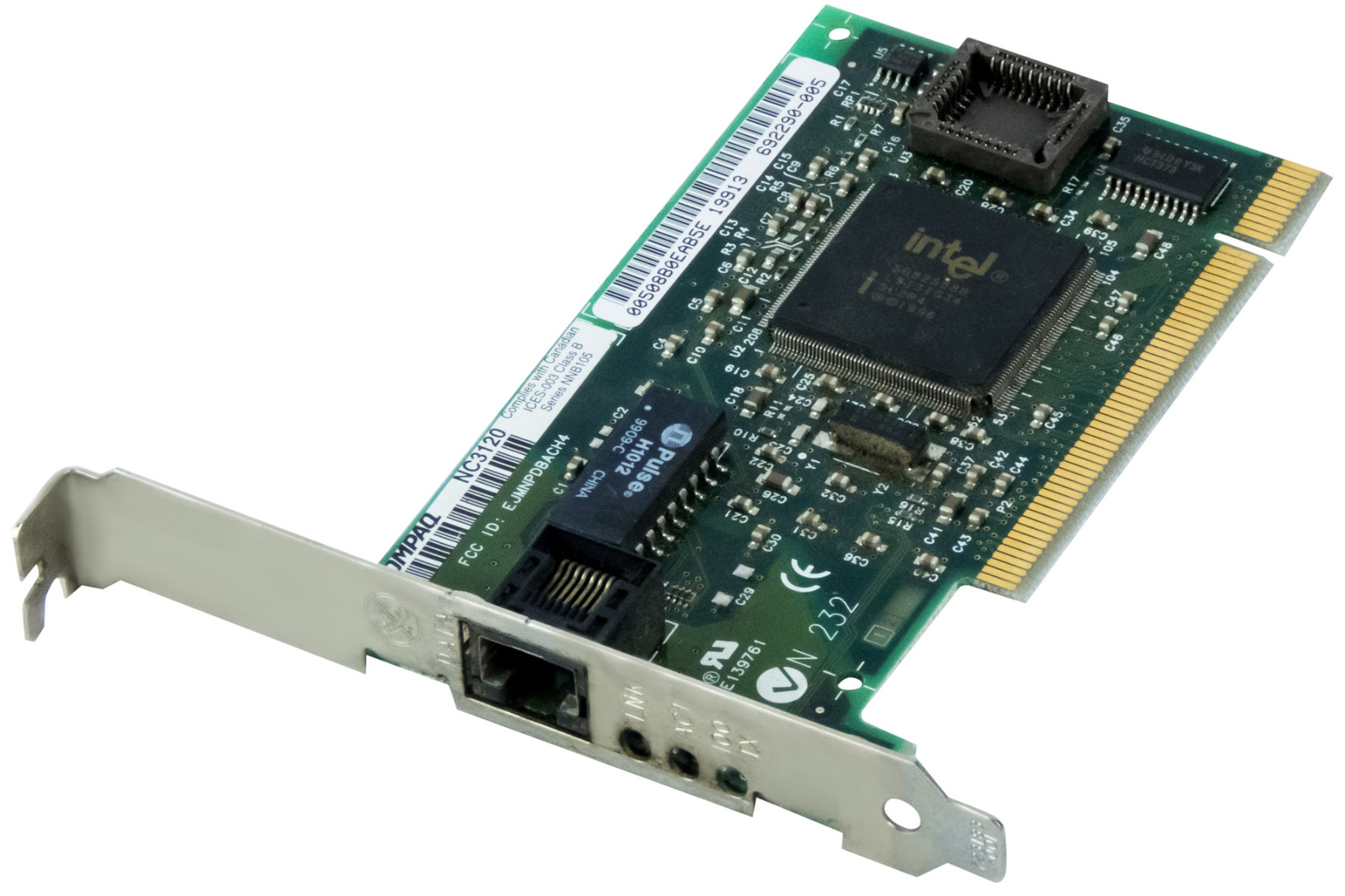COMPAQ NC3120 NETWORK CARD 317606-001 10/100TX PCI