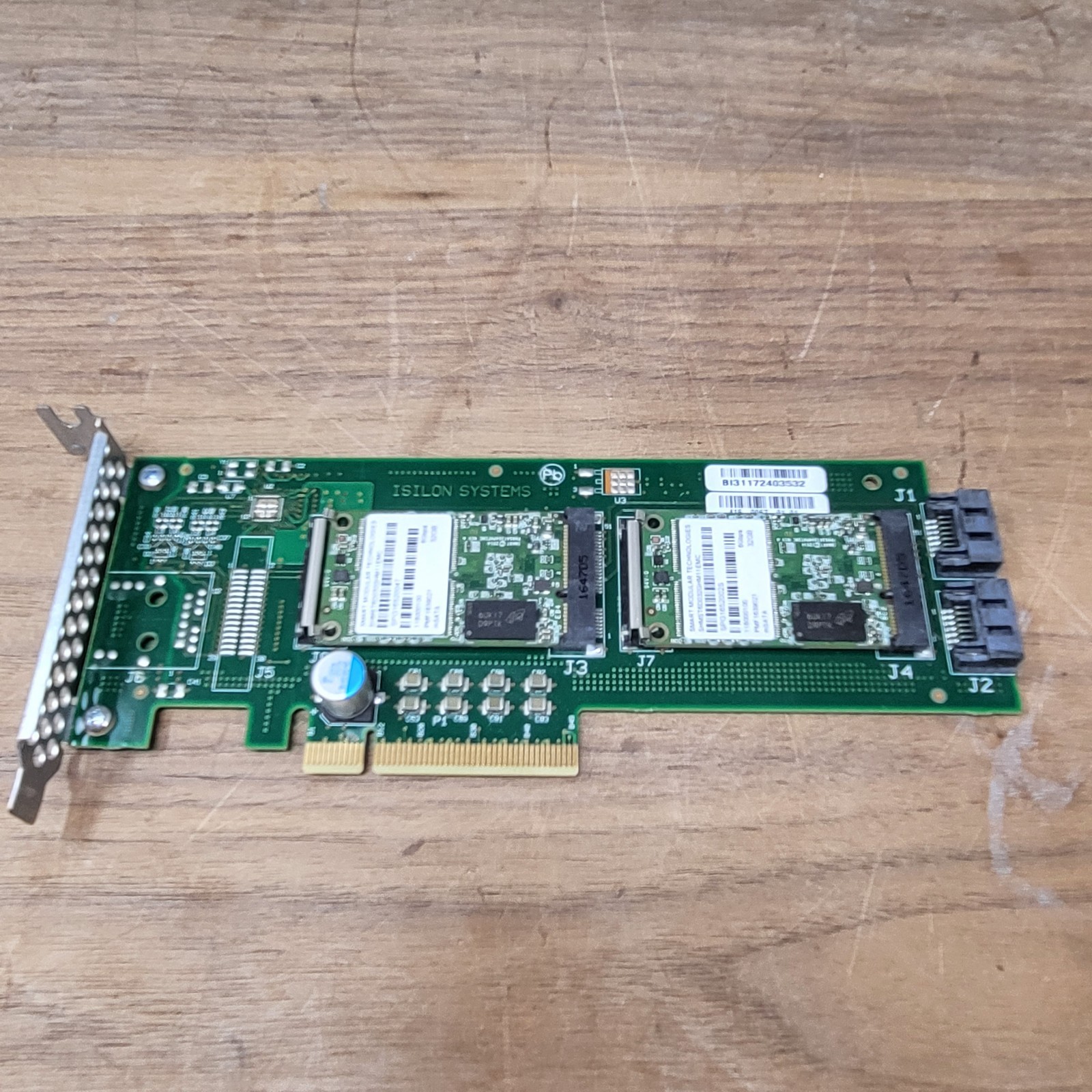 EMC Isilon 415-0067-01 Dual 32GB mSATA SSD PCIe Boot Drive Carrier 110-0055-05