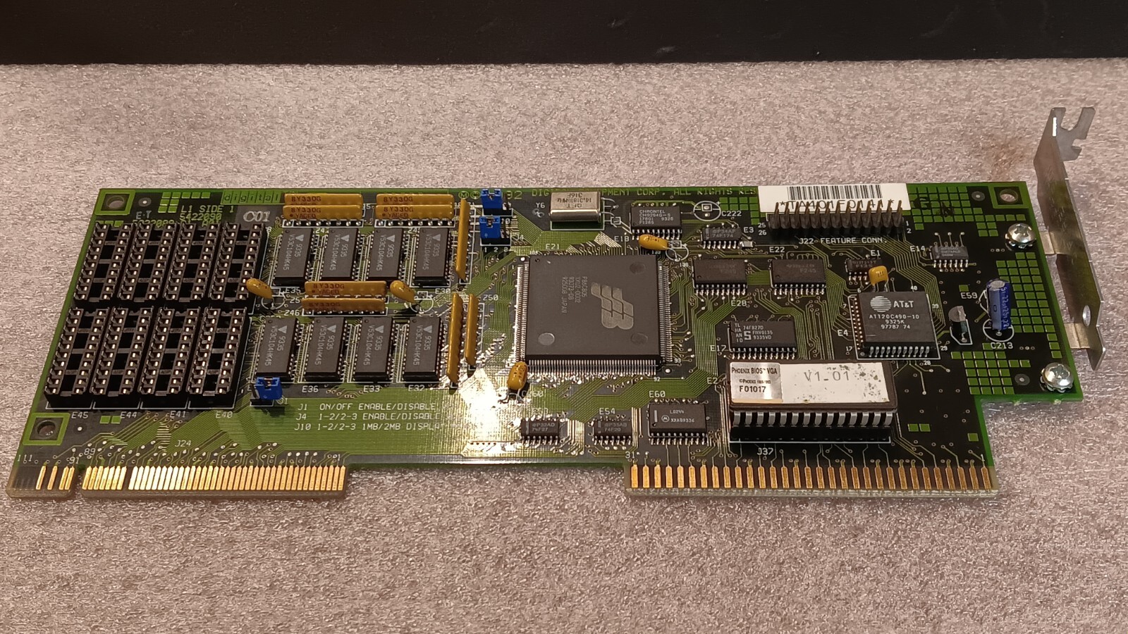 DEC Digital Equipment Corporation 54-22090-01 video card