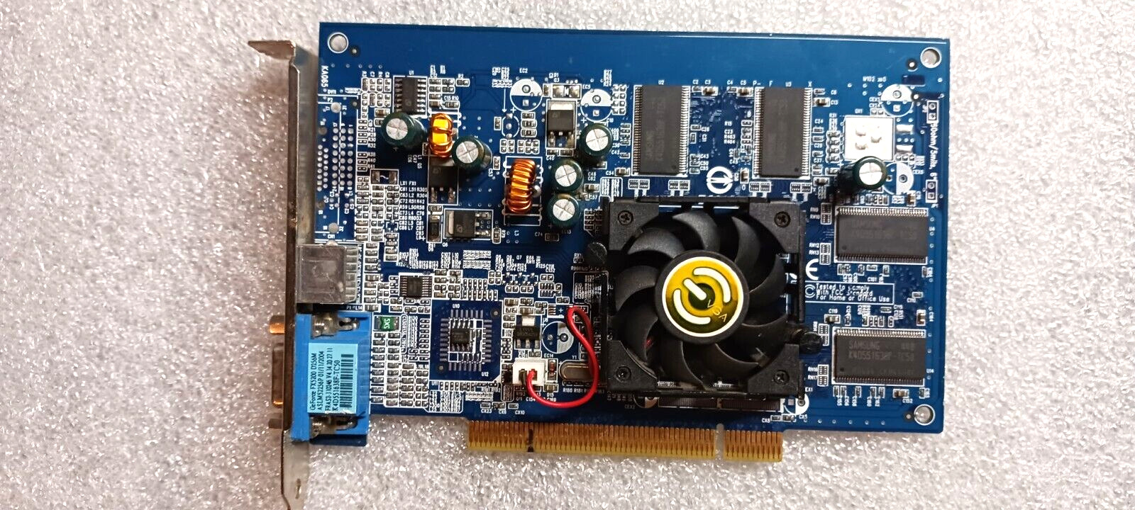 Light Use ~ Tested ~ BFG GeForce FX 5200 256MB 128-bit DDR PCI Graphics Card VGA