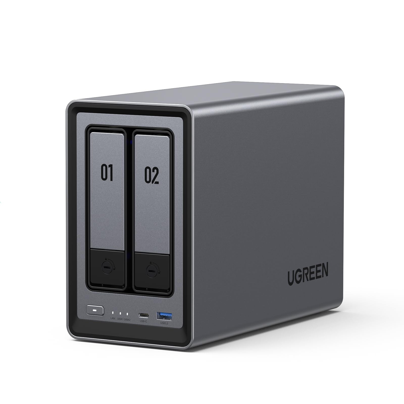 UGREEN NAS DXP2800 2 Bay N100 Quad Core 8GB DDR5