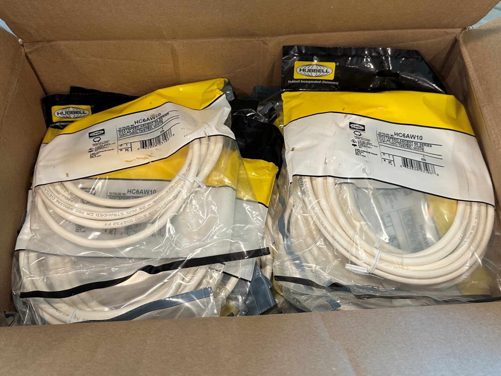 Network cable, Patch Cable, RJ45 CAT6 A