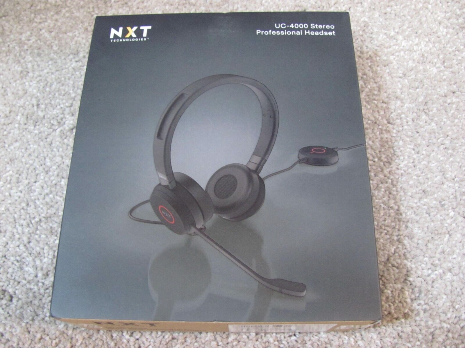 Brand New NXT Technologies UC-4000 Noise Canceling Stereo Professional Headset