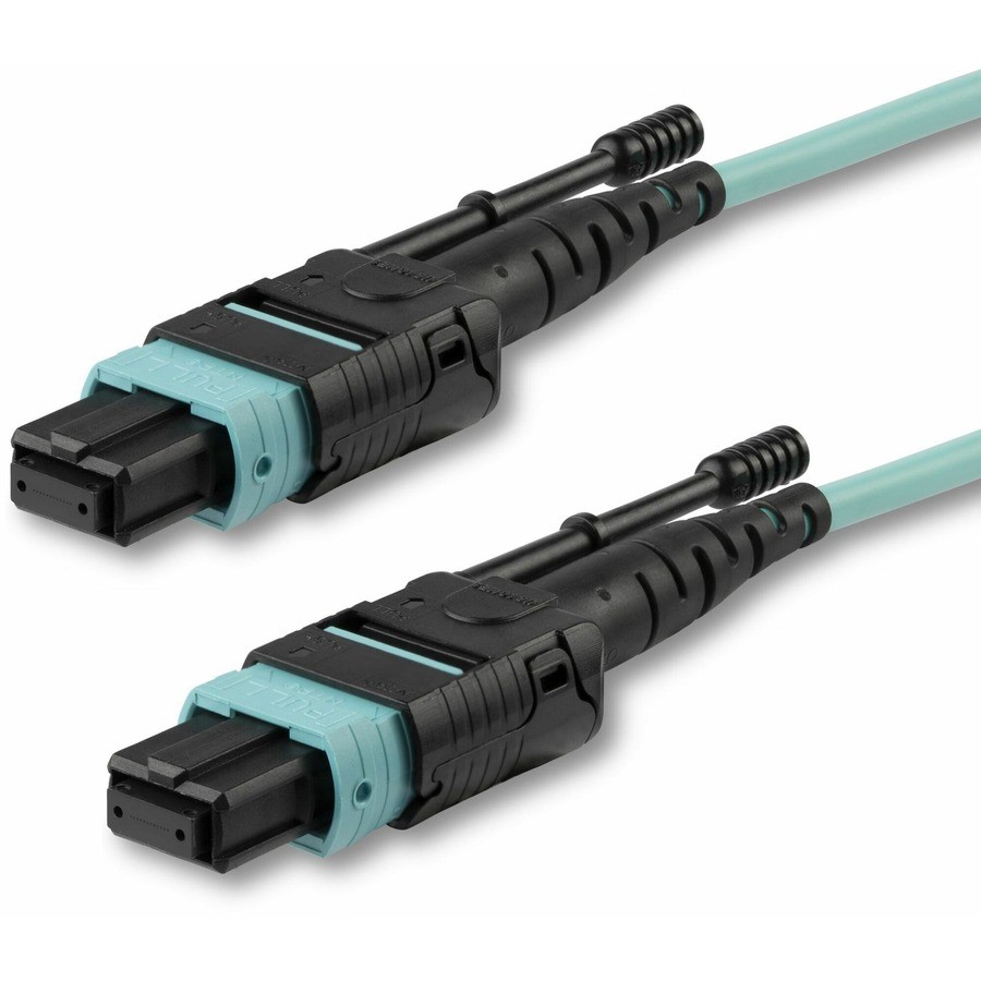 StarTech 2m (6ft) MTP(F)/PC OM3 Multimode Fiber Optic Cable, OFNP Plenum,