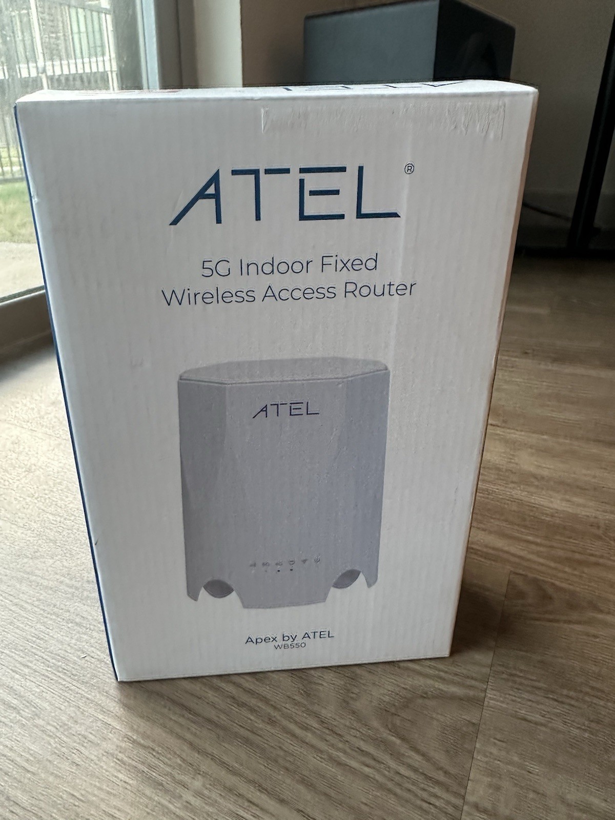 ATEL WB550 5G Wi‑Fi 6 Router AX3000, 2x Gigabit LAN Ports, White