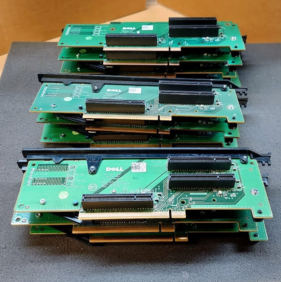 LOT OF 10 Dell 0R557C Poweredge PCI Express Riser Card Board PWB R559C