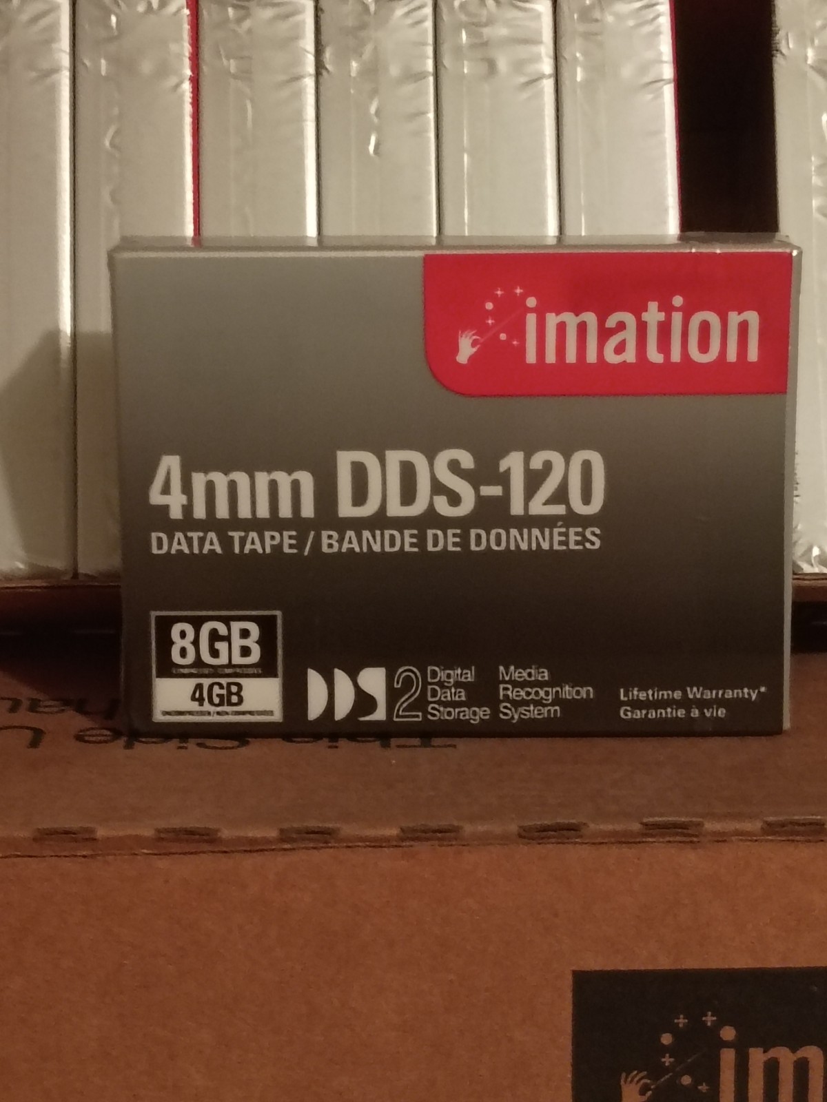 Imation 4mm DDS-120 Data Tape Cartridges  4/8 GB New Lot of 20 