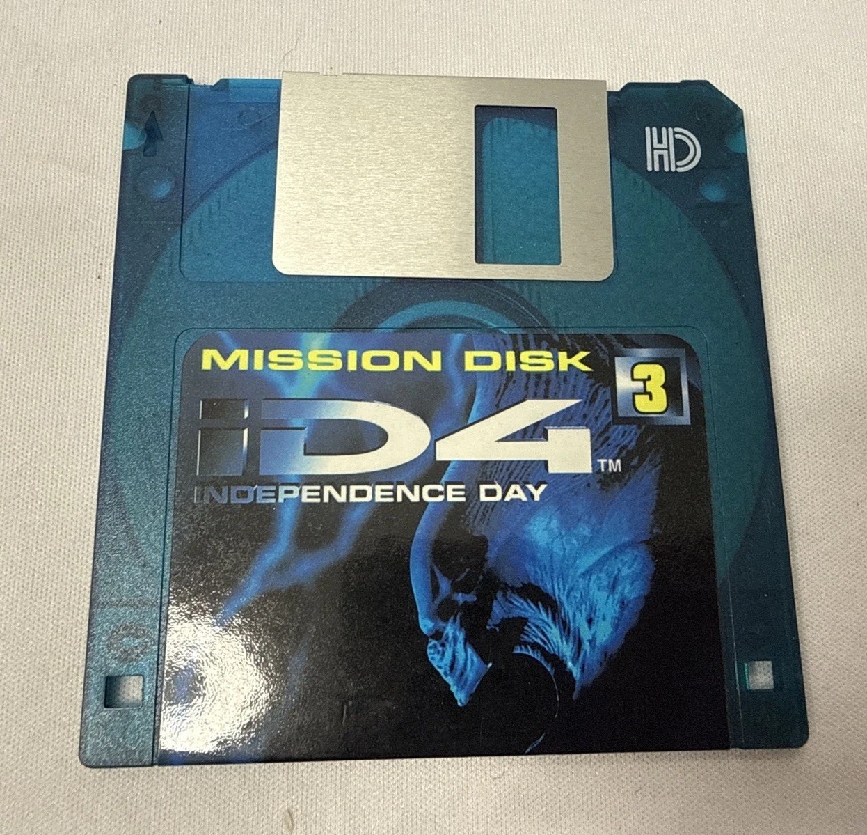 Mission Disk #1 3.5" Floppy Independence Day 1996 ID4 TrendMasters PC Comp Power