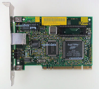 3COM 3C905-TX FAST ETHERLINK XL PCI NETWORK CARD 03-0104-005 1-YEAR WARRANTY