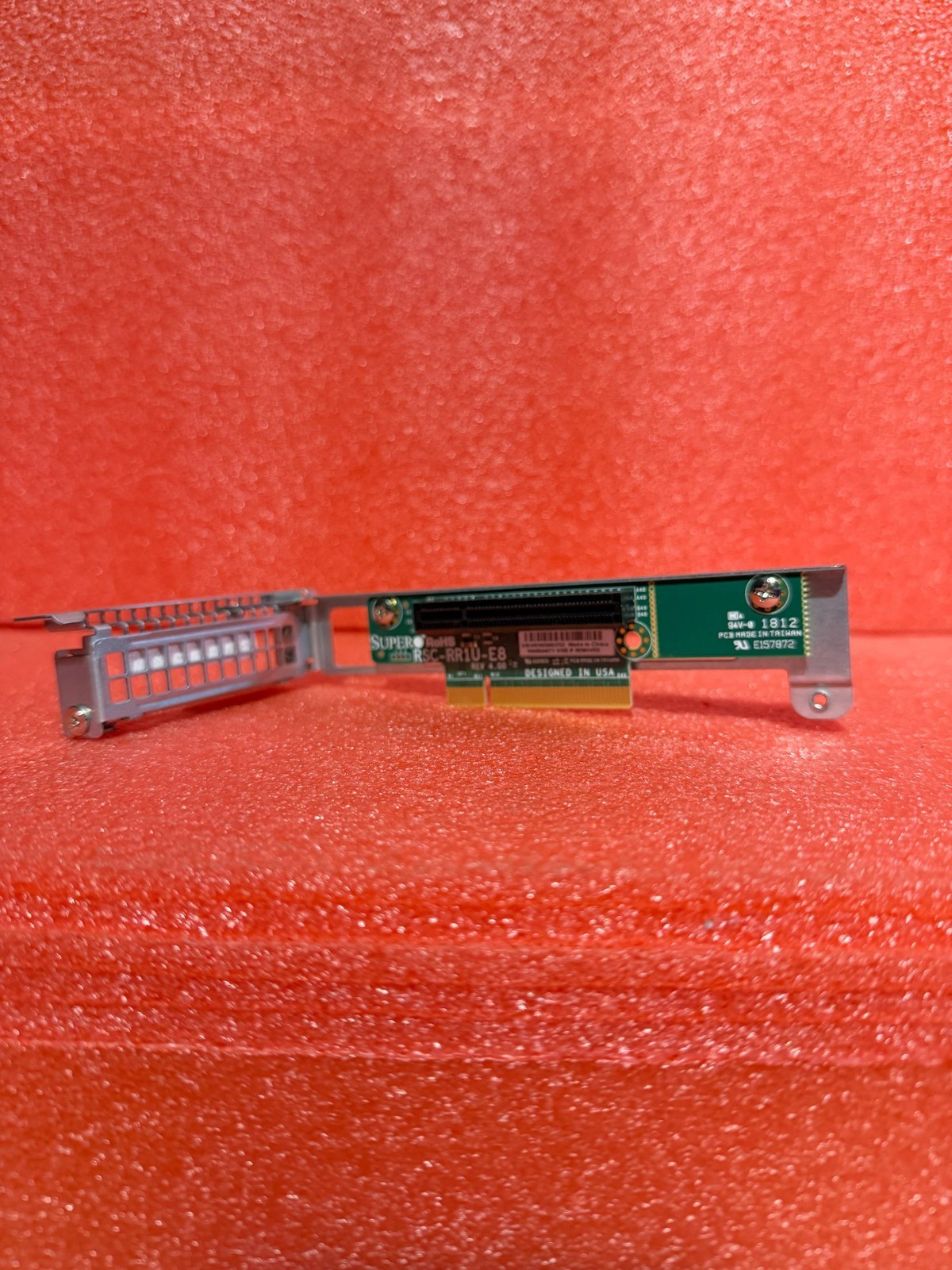 Supermicro RSC-RR1U-E8 1U PCI-E x8 Riser Card Board with Mounting Bracket