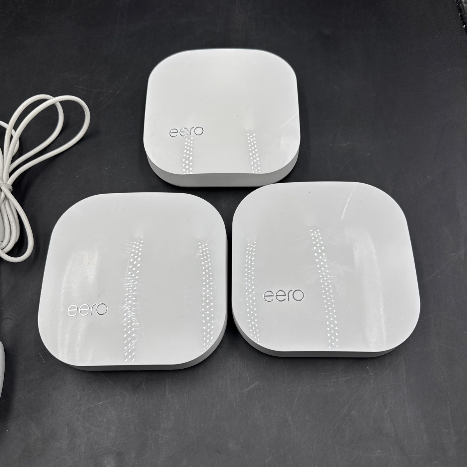3x eero Pro B010001 Mesh WiFi Routers Tri-Band 2nd Generation