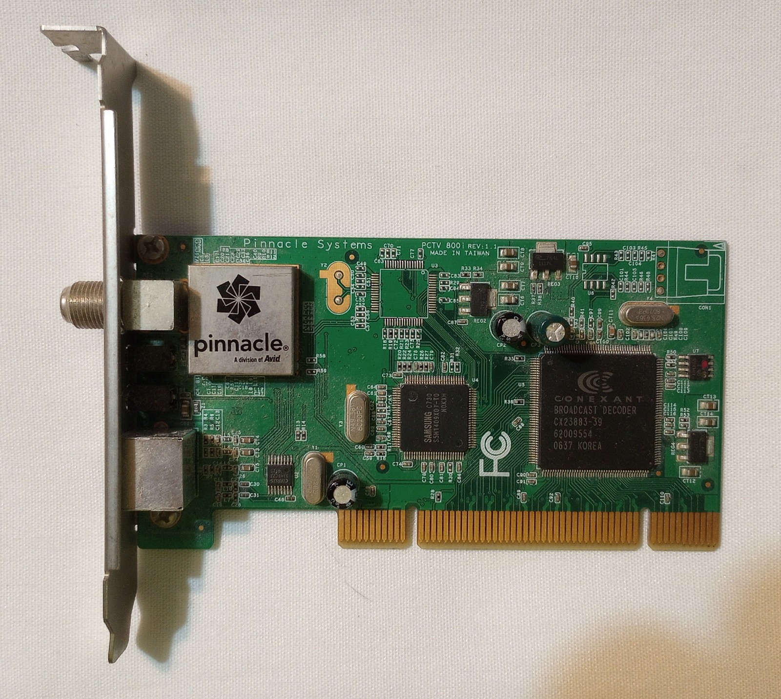Pinnacle Systems PCTV 800i - Video Capture/TV Tuner PCI Card