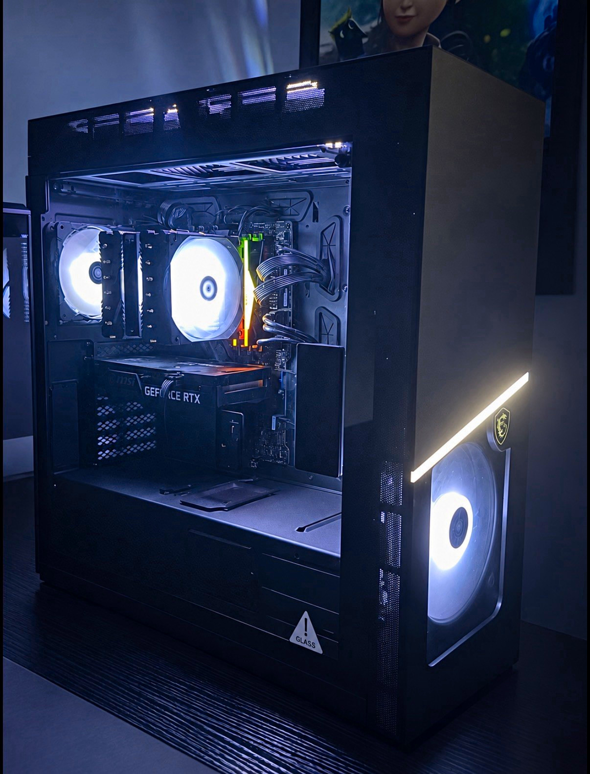 MSI Infinite RS 11TG-234US Gaming Tower i7 16GB 1TB SSD RTX 3060 Ti RGB
