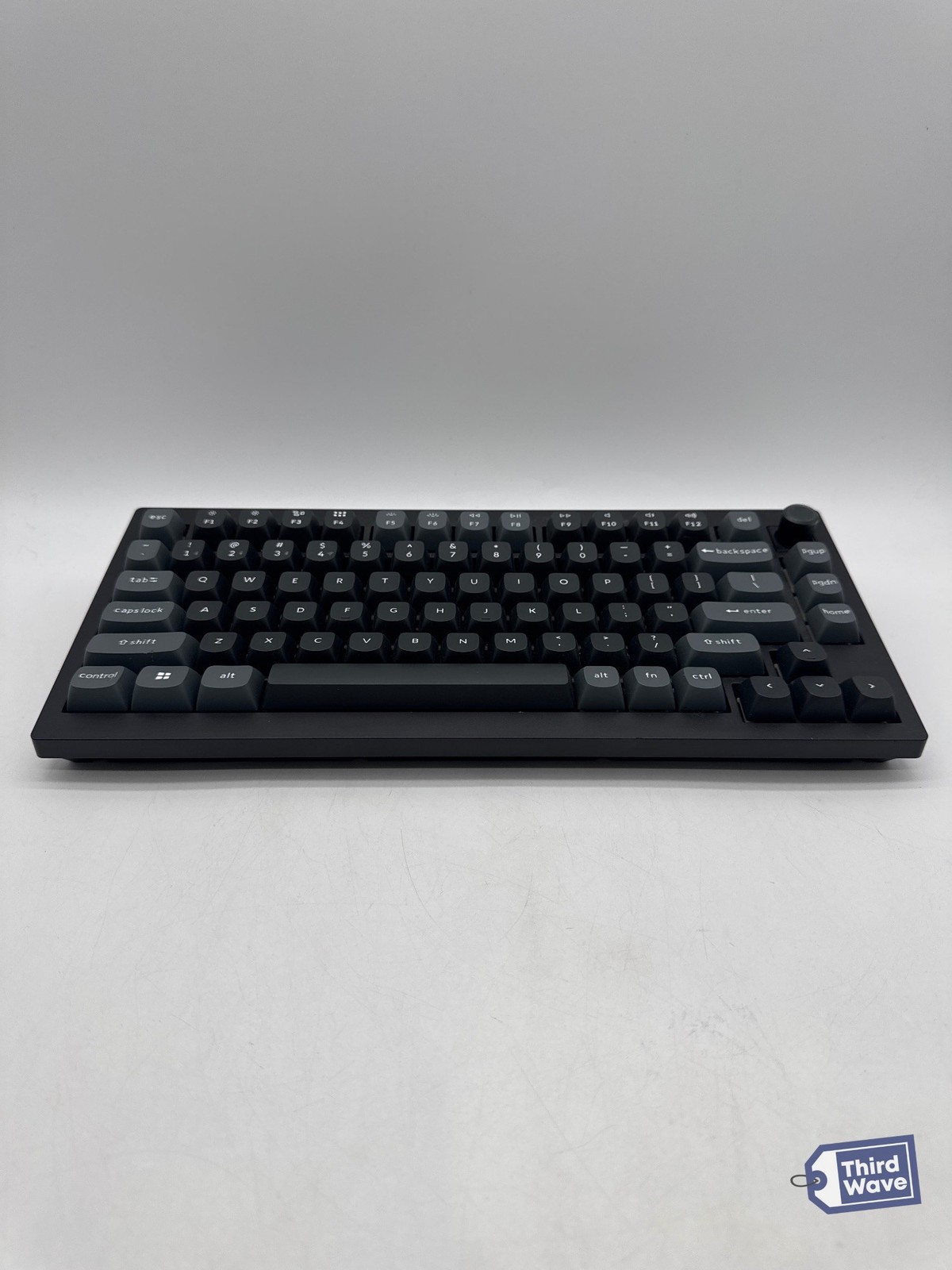 Keychron V1 Ultra 8K Wireless Mechanical Keyboard Red Linear RGB Black