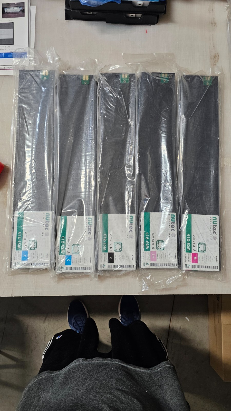 Nutec Emerald E12-ESM2 Inks | Replaces Roland Eco-Sol Max 2