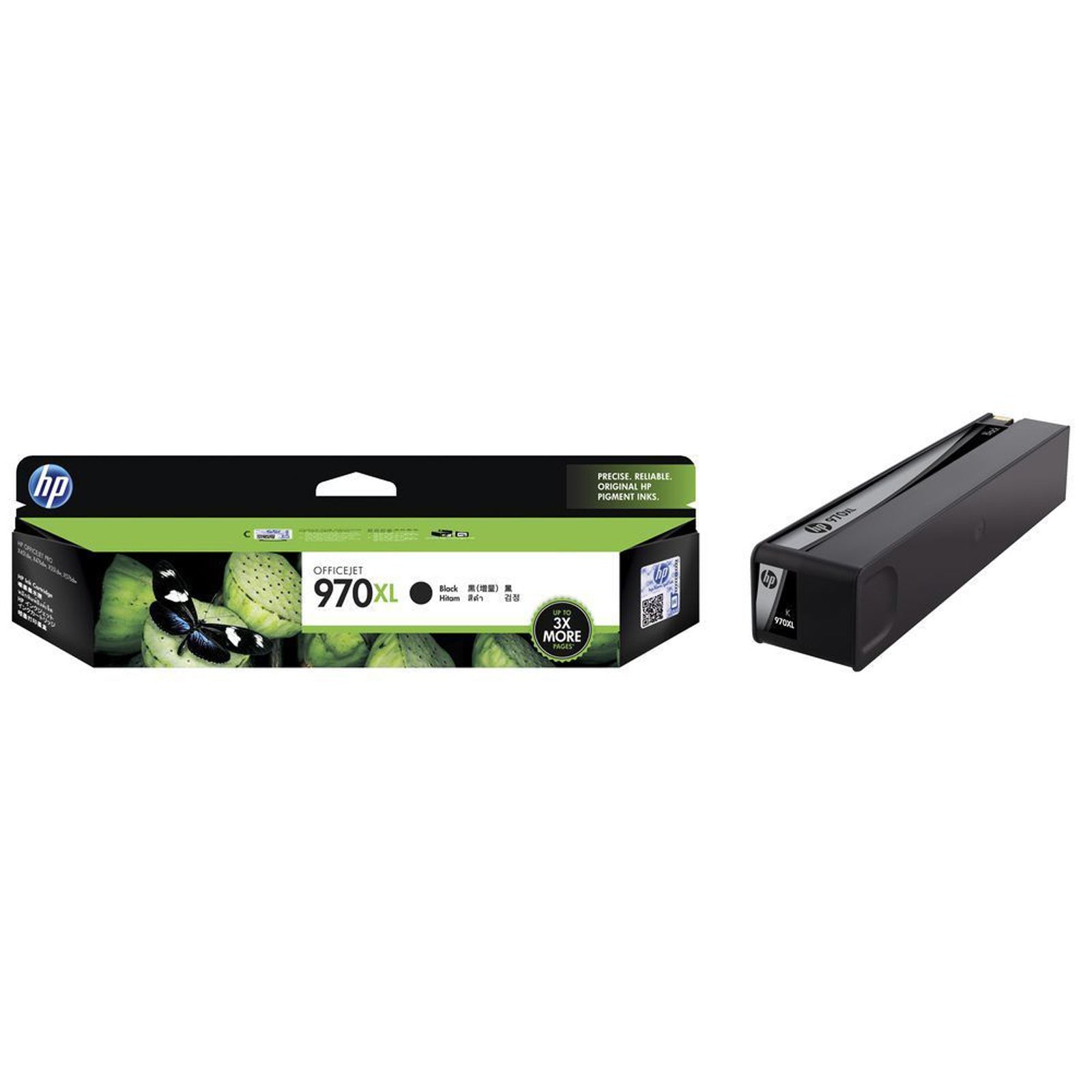 AU GENUINE Original HP 970XL Black Ink Cartridge Toner CN625AA Officejet Pro