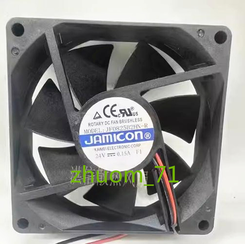 1PC JAMICON JF0825B2HN-R 8025 8CM 24V 0.15A cooling fan