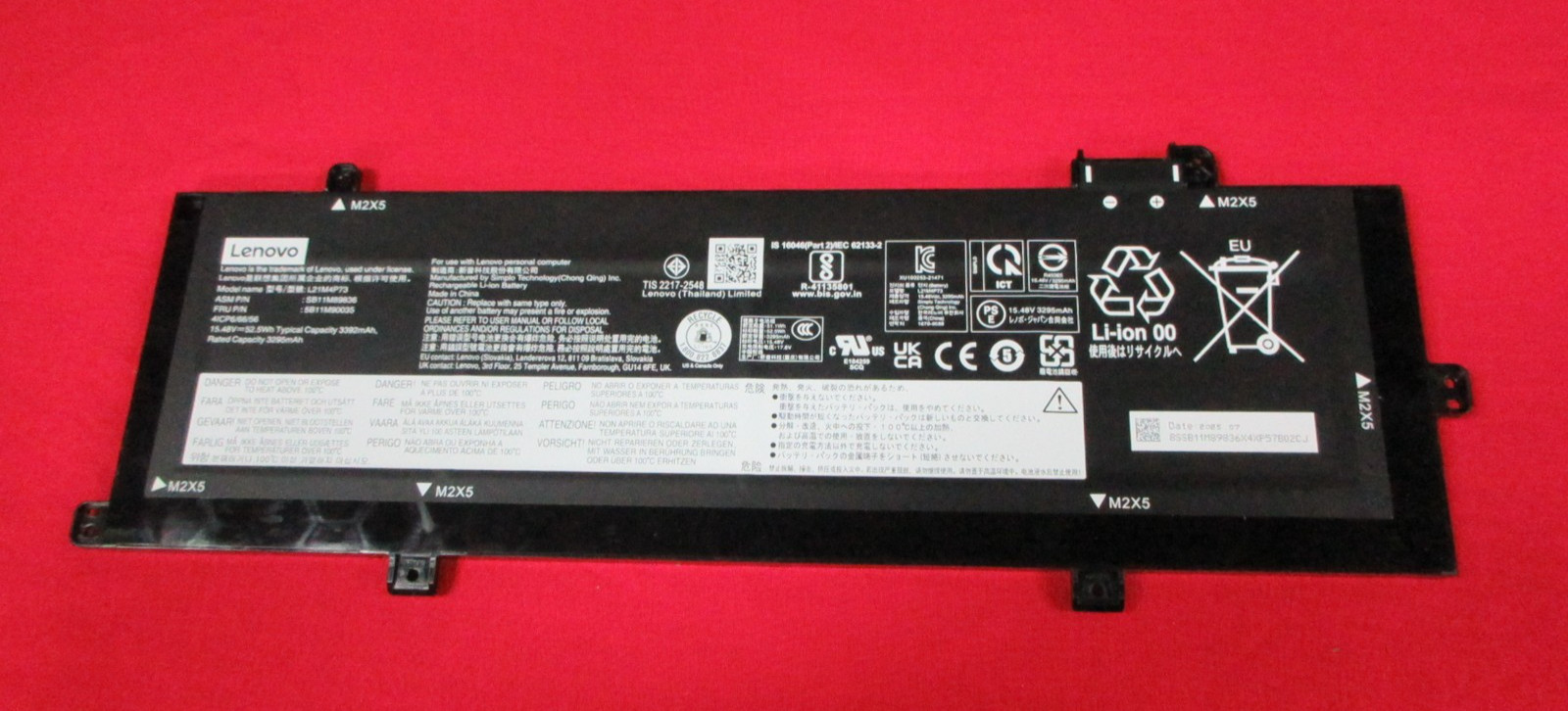 ORIGINAL LENOVO L21M4P73 BATTERY 5B11M90035