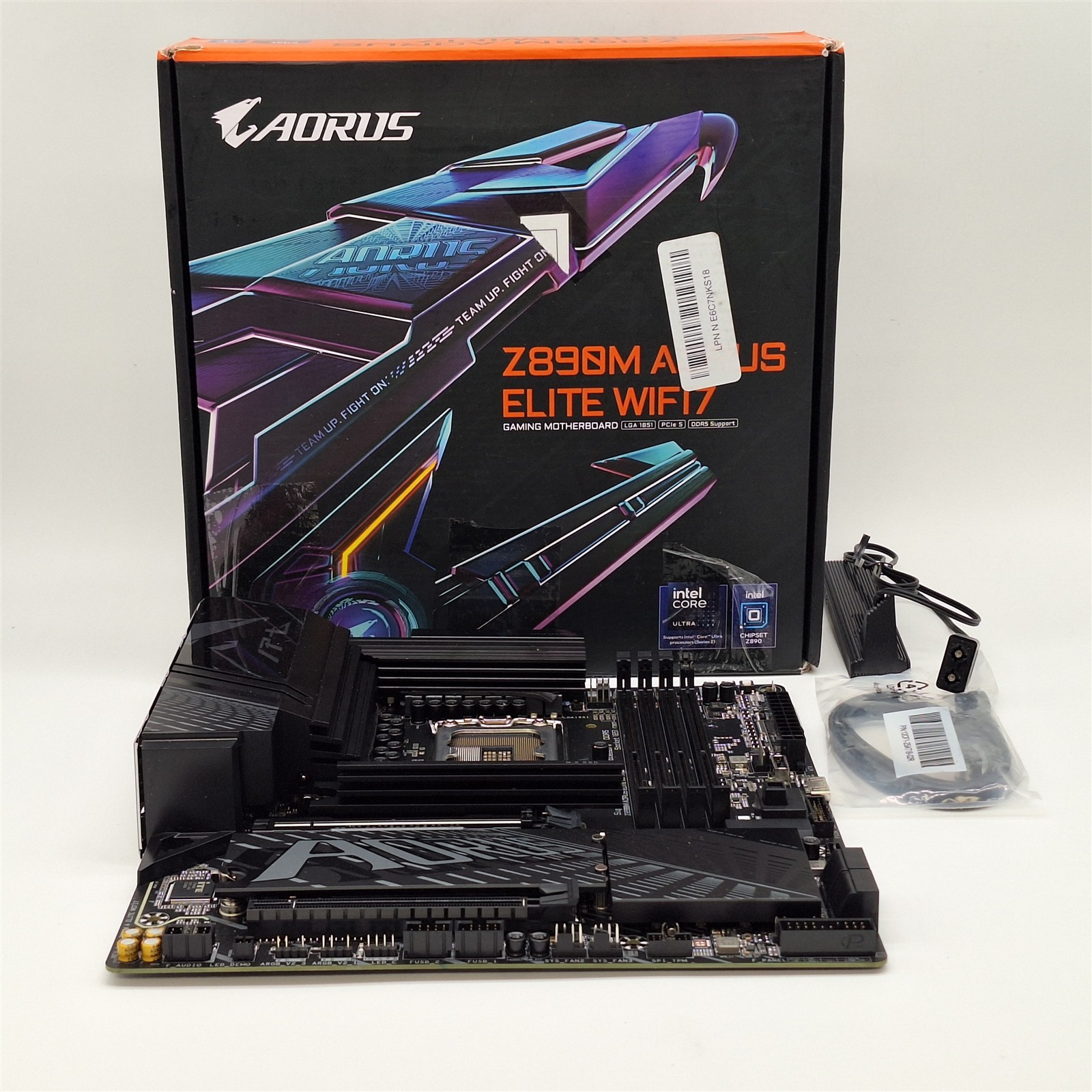 Gigabyte Z890M AORUS ELITE WIFI7 LGA 1851 Micro ATX Motherboard DDR5 PCIe 5.0