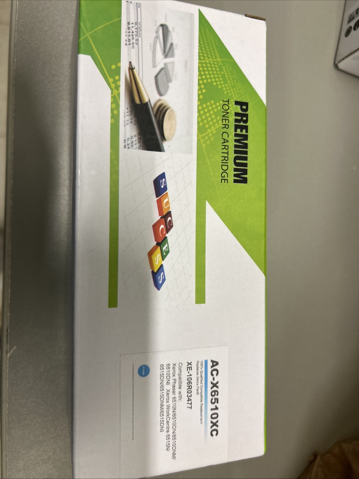 Xerox AC-X6510XC CYAN PREMIUM TONER CARTRDIGE XE-106R03477