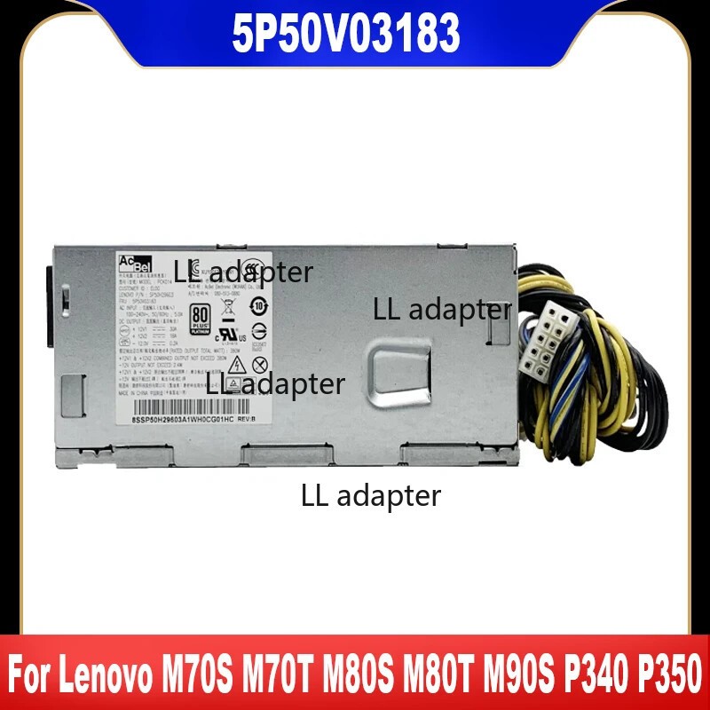 5P51D77088 For Lenovo M70S M70T M80S M80T M90S P340 380W Power Supply 5P51D77151