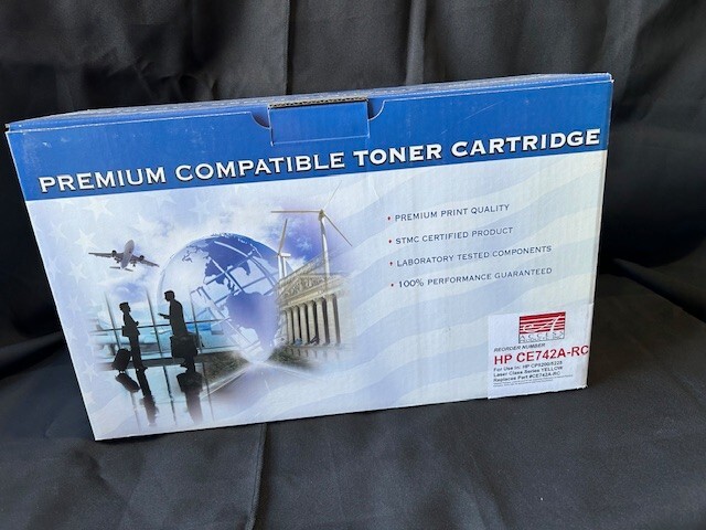Yellow Printer Toner Cartridge 507A for Enterprise 500, Color M551