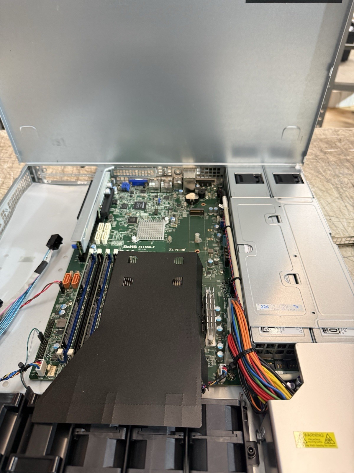 Supermicro CHASSIS X11SSW-F Server Motherboard Xeon E3-1275V6 / NO RAM OR HD