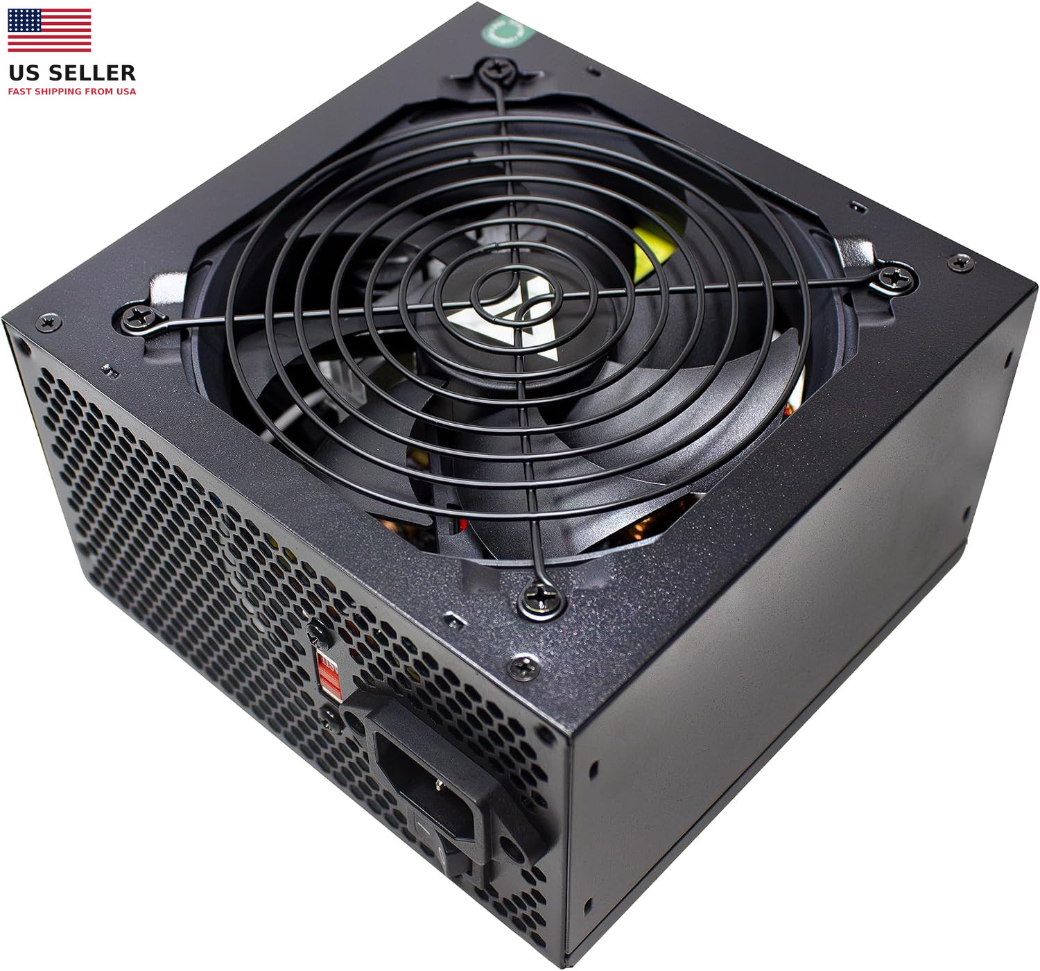 VENUS450W 450W ATX Power Supply with Auto-Thermally Controlled 120Mm Fan, 115/2