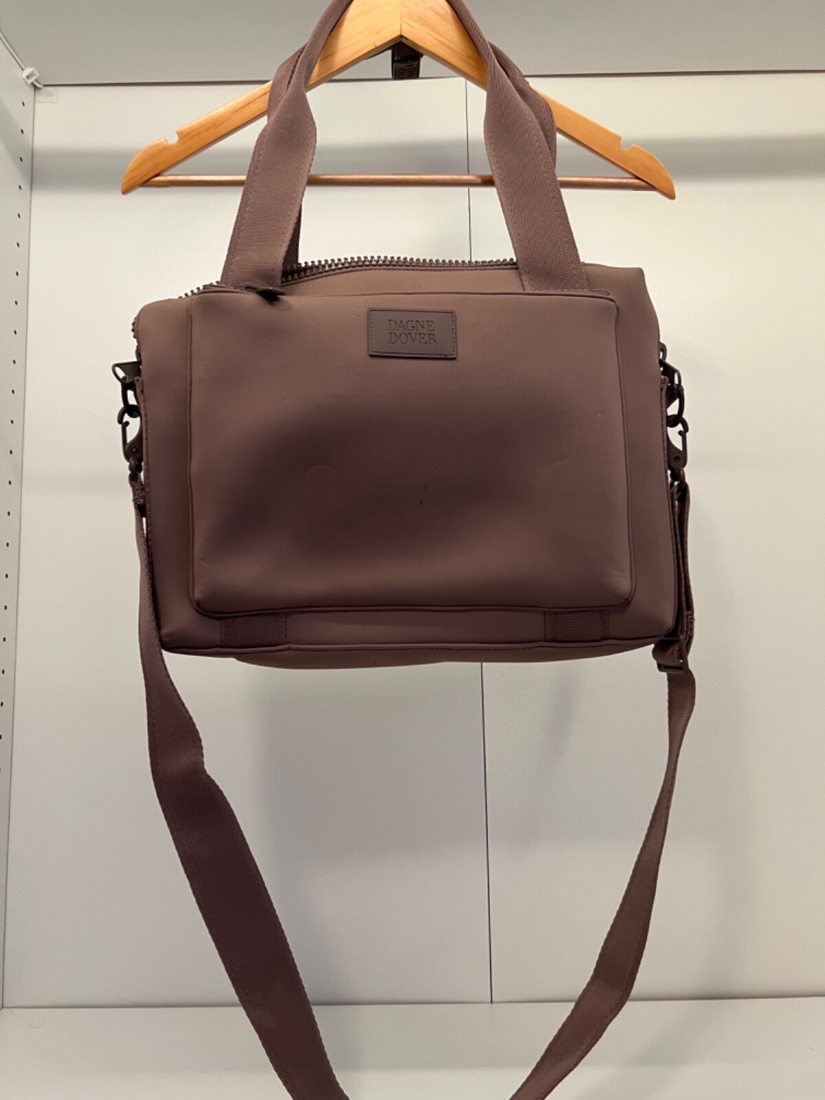 Dagne Dover Oslo Slim Laptop Bag Dune - EUC