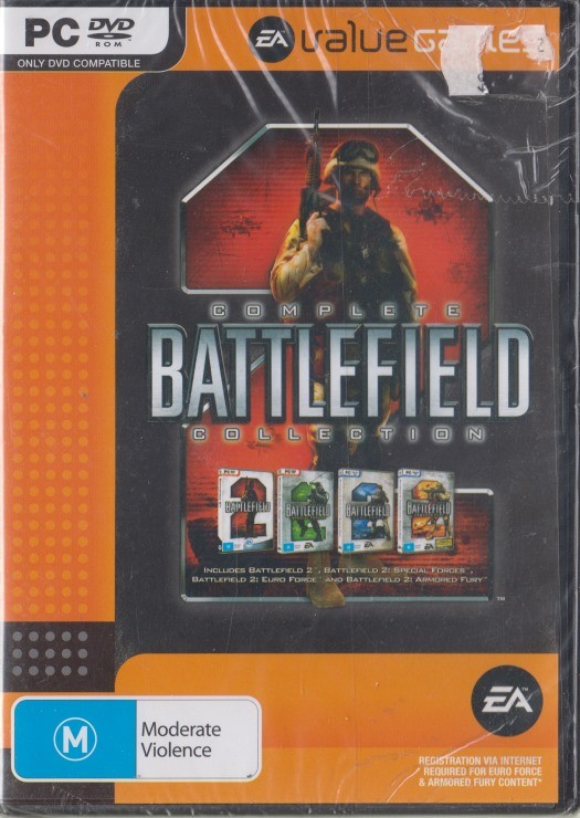 Battlefield 2: Complete Collection PC DVD modern war special forces NEW SEALED