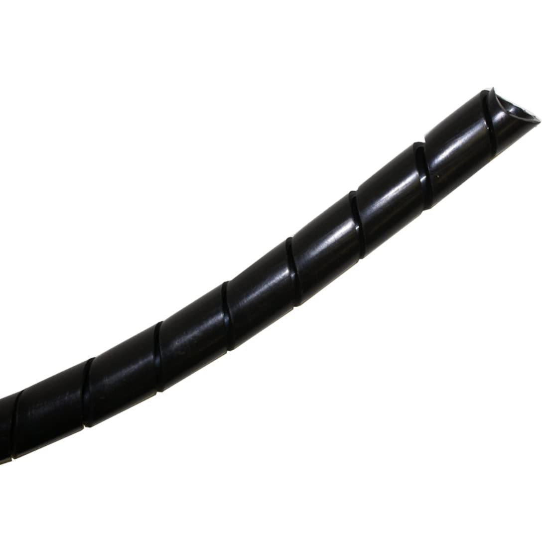 Spiral Cable Wrap 1/8" x 100' - Flexible Wire Conduit Sleeve for Wire Organizati